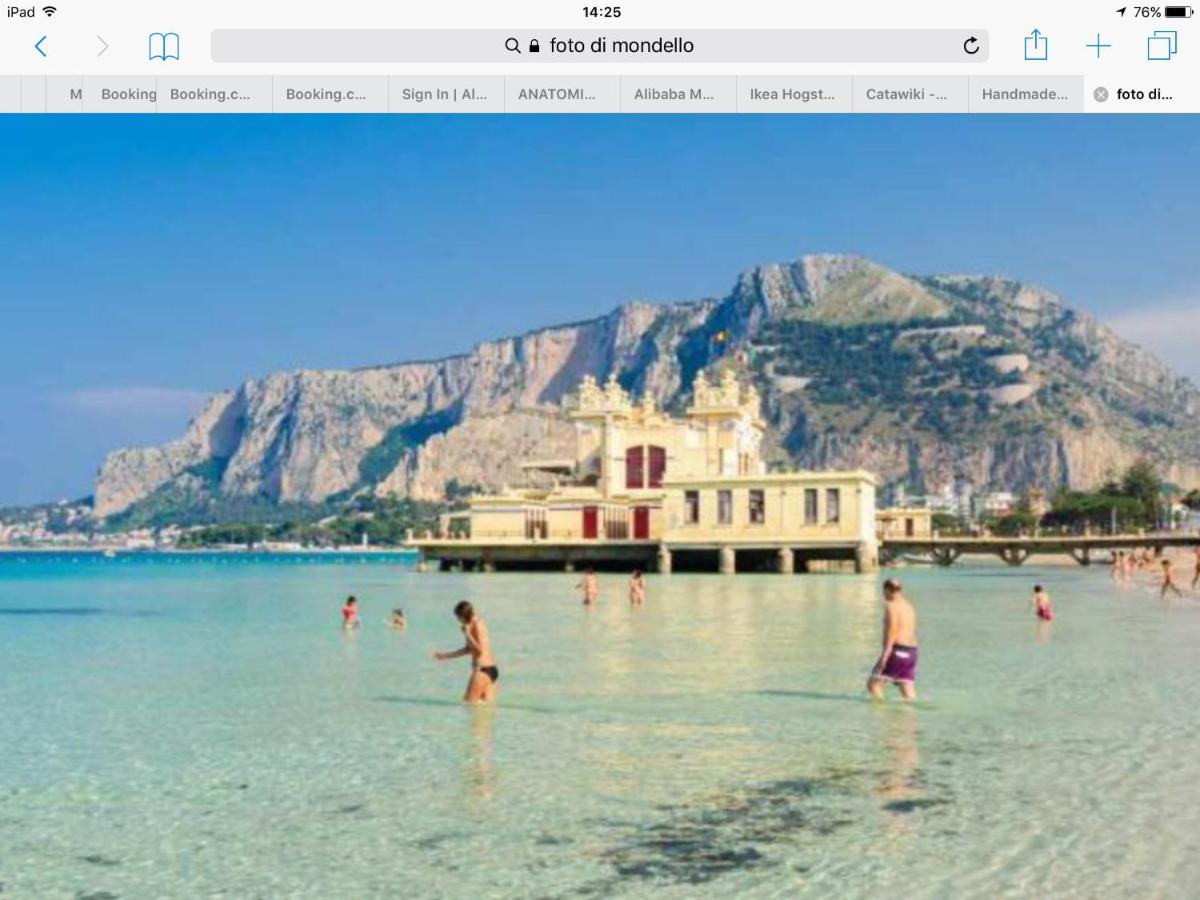 La Casetta Di Lucia Mondello Bagian luar foto